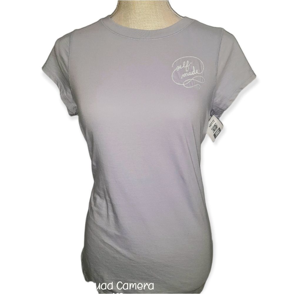 Universal Thread Lilac Colored "Self-Made" Tee - Picture 4 of 11